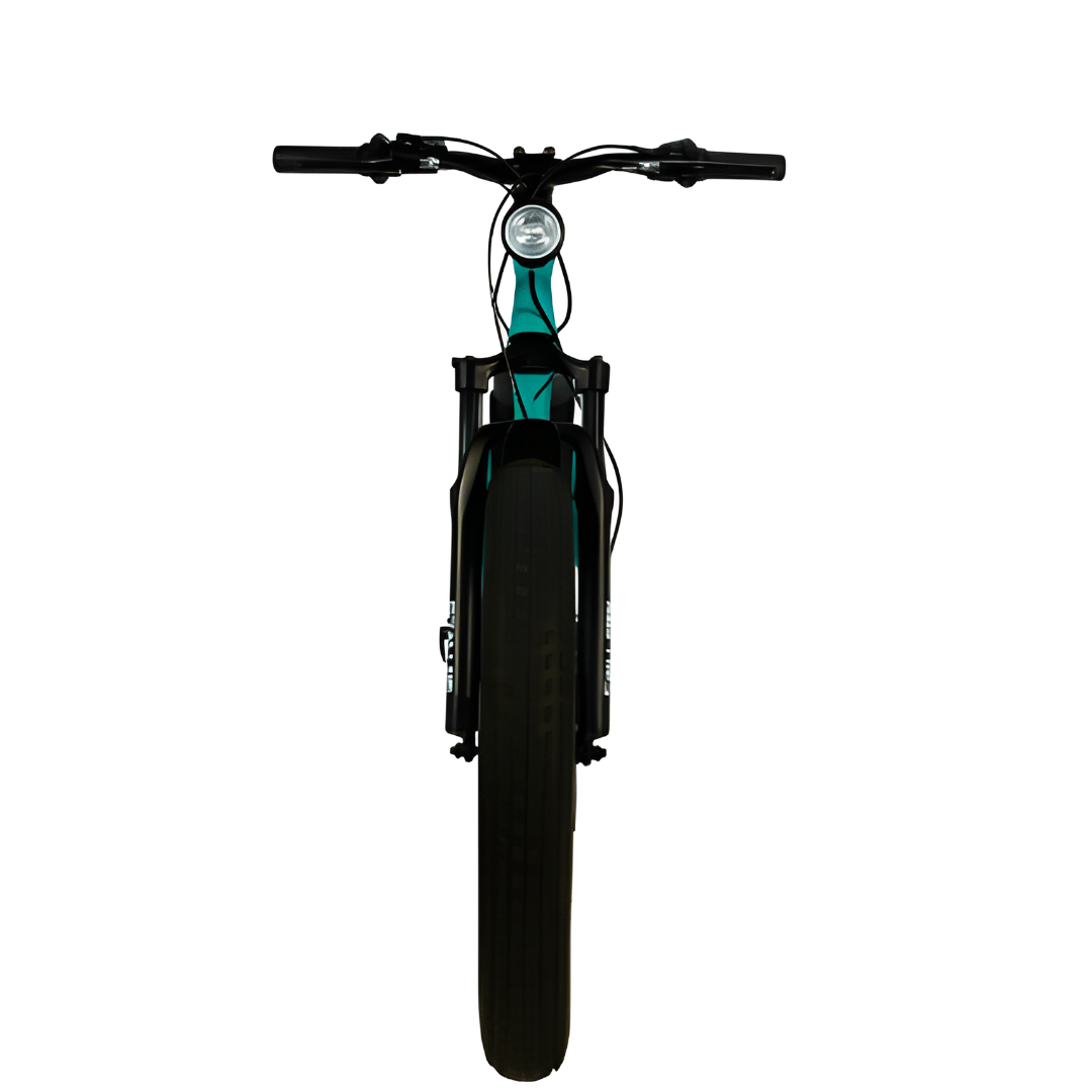 Stellar R1 Fat Electric Bike with 26x4 fat tire and front suspension